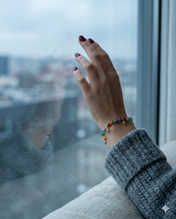 Pulsera Ojo Turco Multicolor — Cuentas de Nazar con Cadena Chapa de Oro - Foto 3 | Gheller Joyería