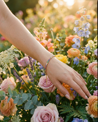 Pulsera Tennis Multicolor — Cristales con Cadena Chapa de Oro - Foto 5 | Gheller Joyería