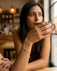 Pulsera Cadena Serpiente Ojo Turco — Nazar Dorado con Cadena Snake - Foto 7 | Gheller Joyería